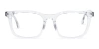 Crystal Clear Wayfarer Glasses-1