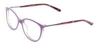 Rosy Purple Cat Eye Glasses -1