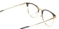 Square Tortoiseshell Browline Glasses