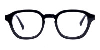 Trendy Black Geometric Glasses-1