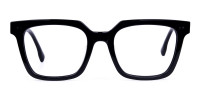 Full Rim Black Wayfarer Glasses -1