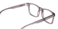 Crystal and Grey Square Glasses-1