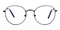 Designer Black Round Glasses Frame-1