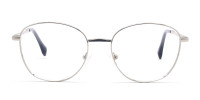 round silver eyeglass frames-1