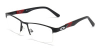 Rectangular Glasses in Black - 1
