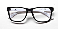 Black & White Frame Eyeglasses