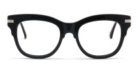 black cat eye glasses women-1