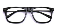 Glossy black spectacles-1