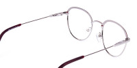 Round Wire Frame Glasses-1