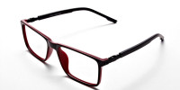 Black & Red Designer Glasses