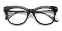 Grey cat eye glasses-1
