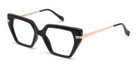 oversized black cat eye glasses-1