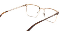 Brown Square Glasses-1
