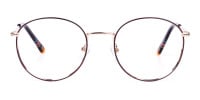 Brown-Gold-Round-Full-Rim-Glasses-1