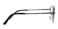 Classic Black Gunmetal Aviator Glasses-1