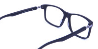 Super Flexible 360 Degree Bendable Glasses in Matte Black