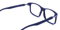 Light Weight Detail Crafted Glasses in Blue