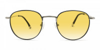 yellow round sunglasses-1