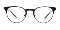 Black Cat Eye Eyeglasses Men -1
