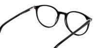 designer and trendy black round glasses frames-1