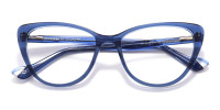 clear cateye glasses frames-1