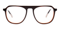 brown aviator glasses -1