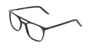 Black Aviator Spectacles in Acetate  - 1