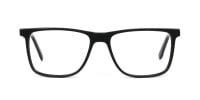 Dark Grey Acetate Glasses in Rectangular - 1