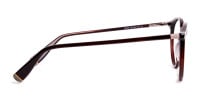dark brown round full rim glasses frames-1