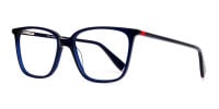 blue glasses in rectangular cat eye frames-1