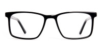 designer black rectangular glasses frames-1