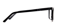 designer black rectangular glasses frames-1