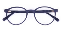 blue light glasses round frame-1