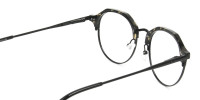 Black Marble Weightless glasses in Mixed Material - 1