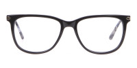 Calvin Klein CK19704 Wayfarer Glasses In Glossy Black-1