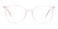 Calvin Klein CK19508 Milky White Classic Round Glasses-1