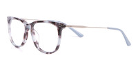 Calvin Klein CK19704 Wayfarer Glasses In Blue Tortoise-1