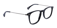 black square rimmed eyeglasses-1