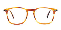 orange square glasses - 1