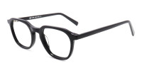Black Full Rim Square Eyeglasses-1