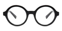black circular reading glasses -1