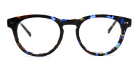 Blue Tortoise shell Glasses Frames-1