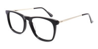 black and silver glasses frames-1