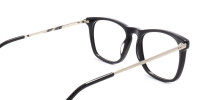 black and silver glasses frames-1