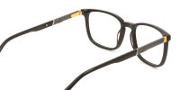 Lightweight Dark Brown Sport Style Rectangular Glasses - 1