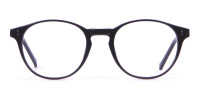 HACKETT Bespoke HEB218 Petite Round Glasses In Black -1