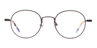 HACKETT Bespoke HEB241 Classic Round Glasses Black & Horn-1
