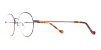 HACKETT Bespoke HEB241 Navy Blue Classic Round Glasses-1