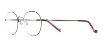 HACKETT Bespoke HEB241 Classic Round Glasses Gunmetal & Horn-1