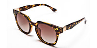 Tortoiseshell Leopard Sunglasses -2
